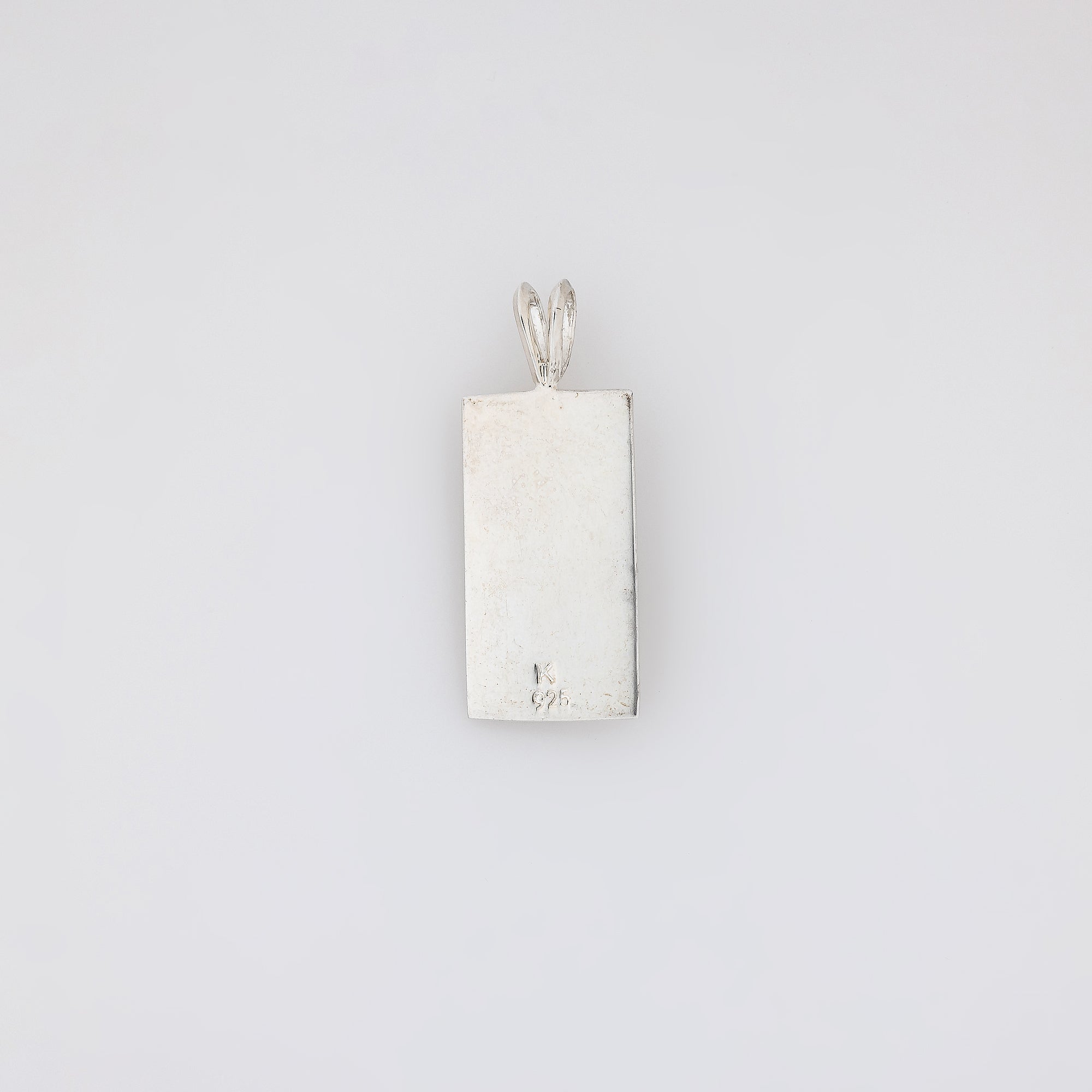 Double Monstera Leaf Vertical Bar Pendant