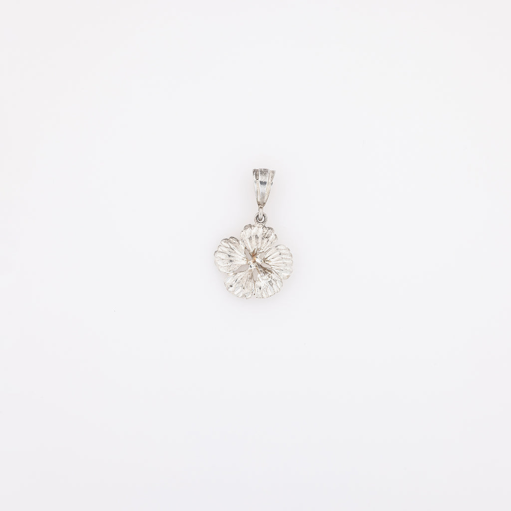 Large Hibiscus Pendant
