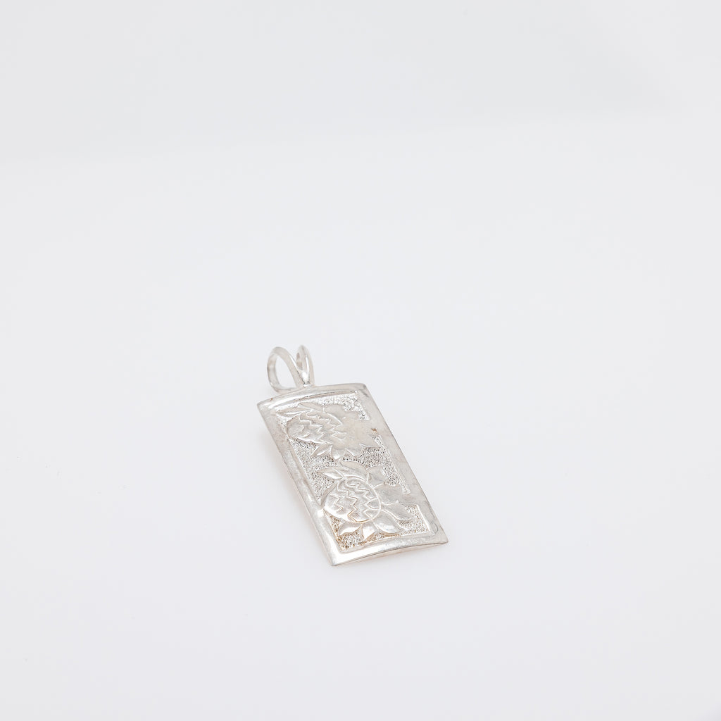 Torch Ginger Vertical Bar Pendant