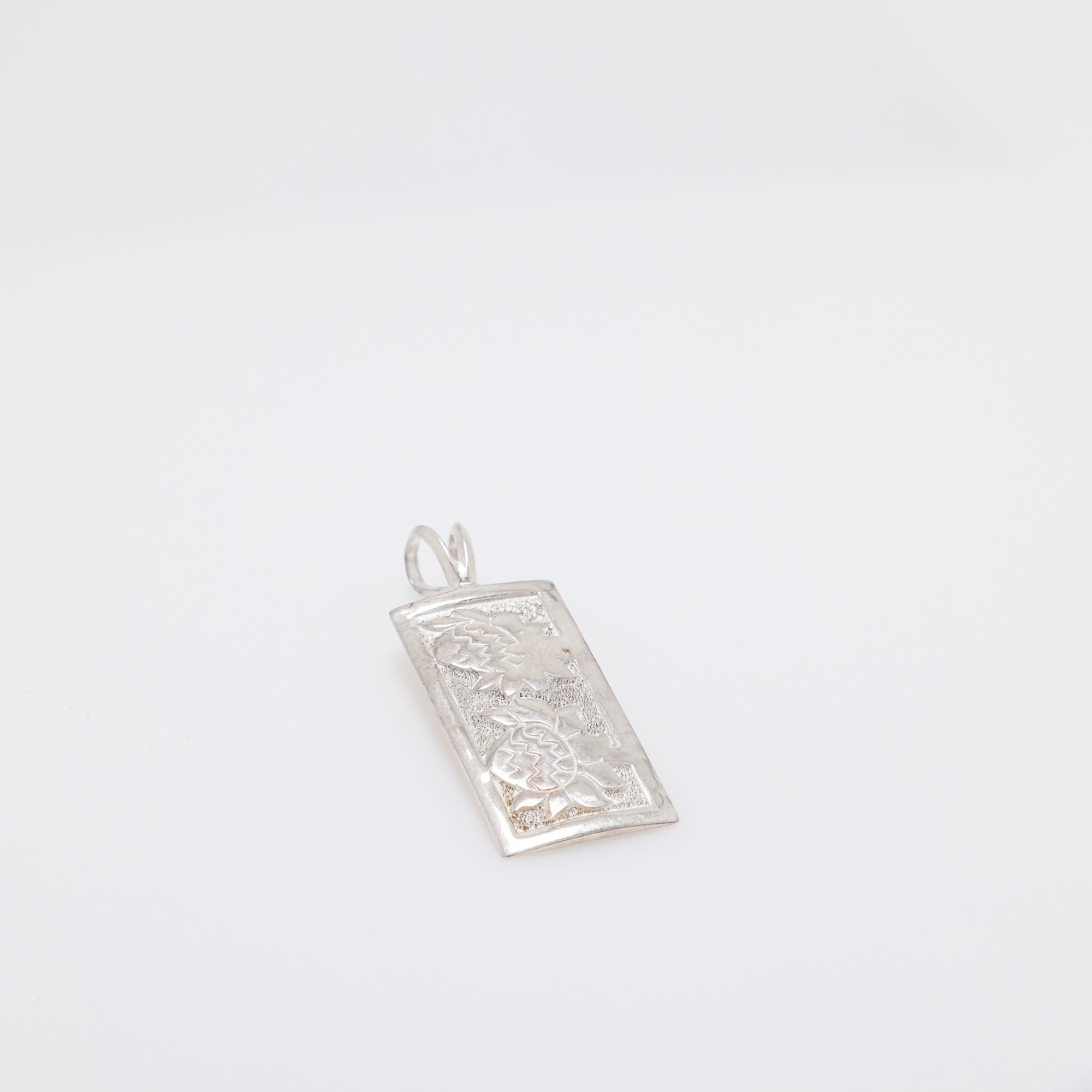 Torch Ginger Vertical Bar Pendant