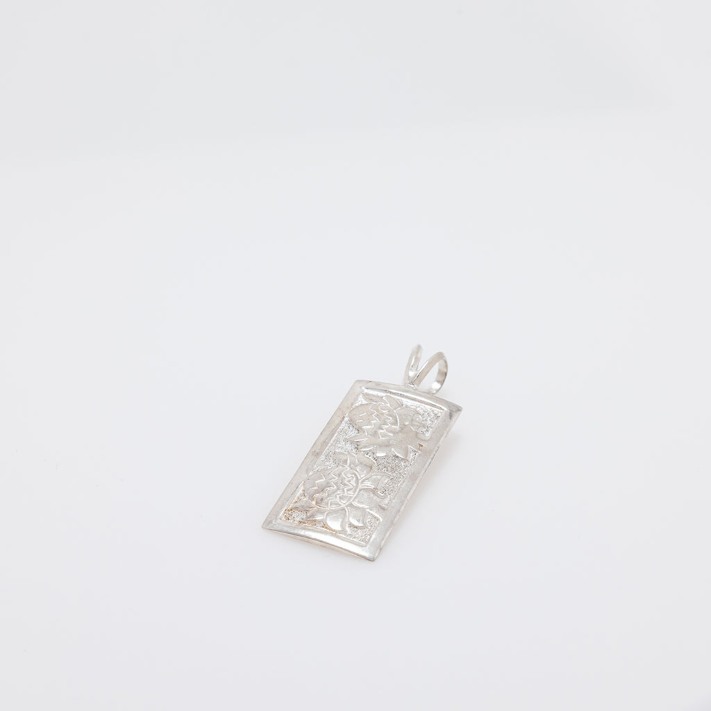 Torch Ginger Vertical Bar Pendant