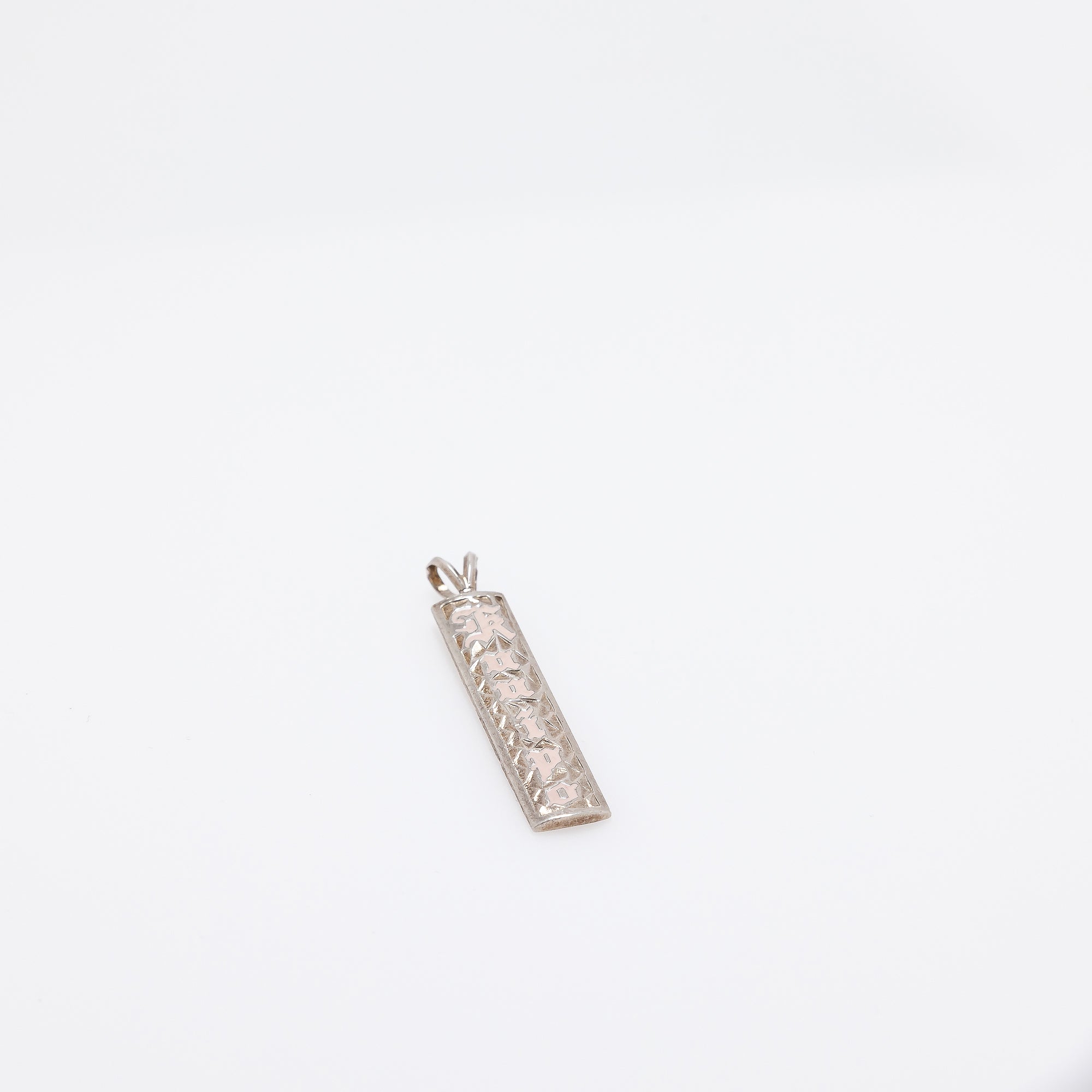 Light Baby Pink KU'UIPO Vertical Bar Pendant