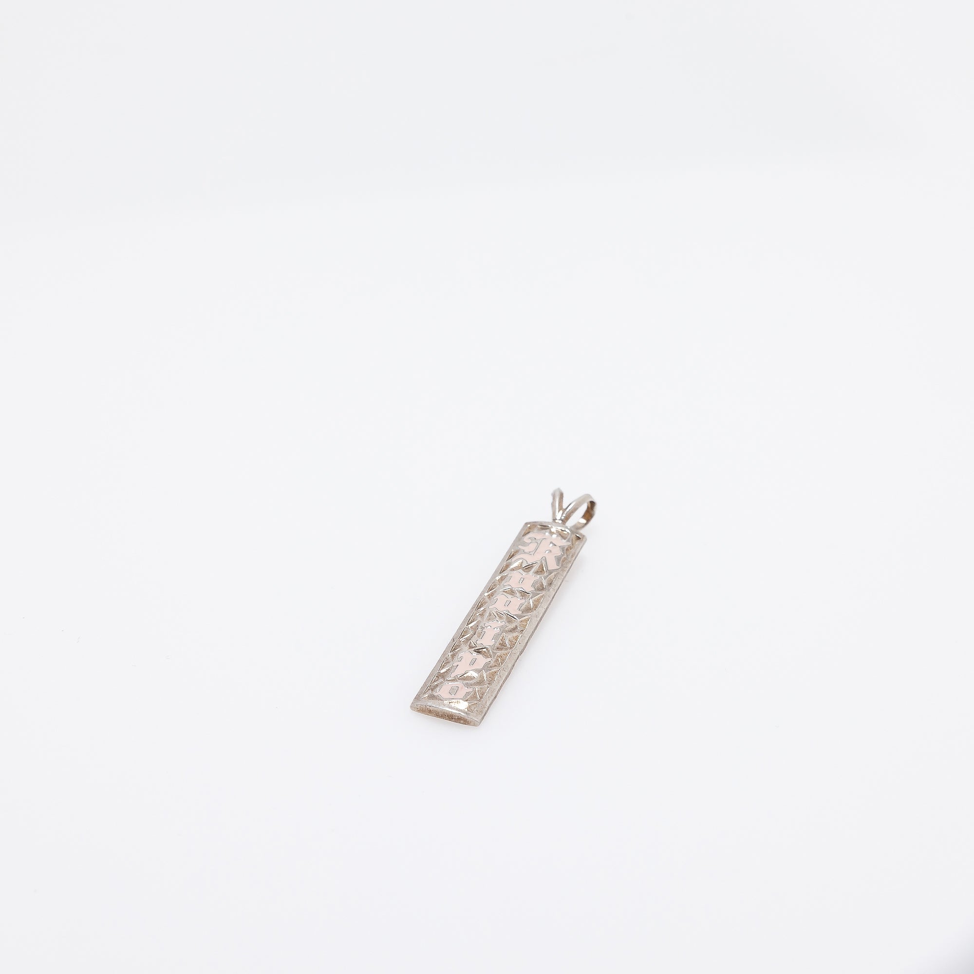 Light Baby Pink KU'UIPO Vertical Bar Pendant