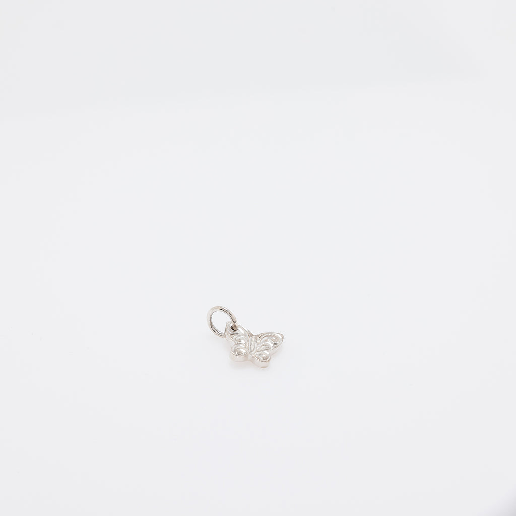 Engraved Butterfly Pendant