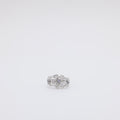 Triple Tanzanite Plumeria Ring [Size 7]