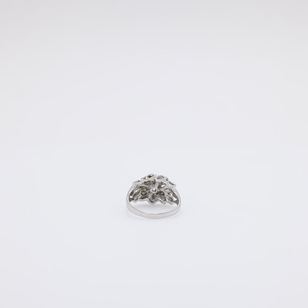 Tanzanite Plumeria Ring [Size 9]