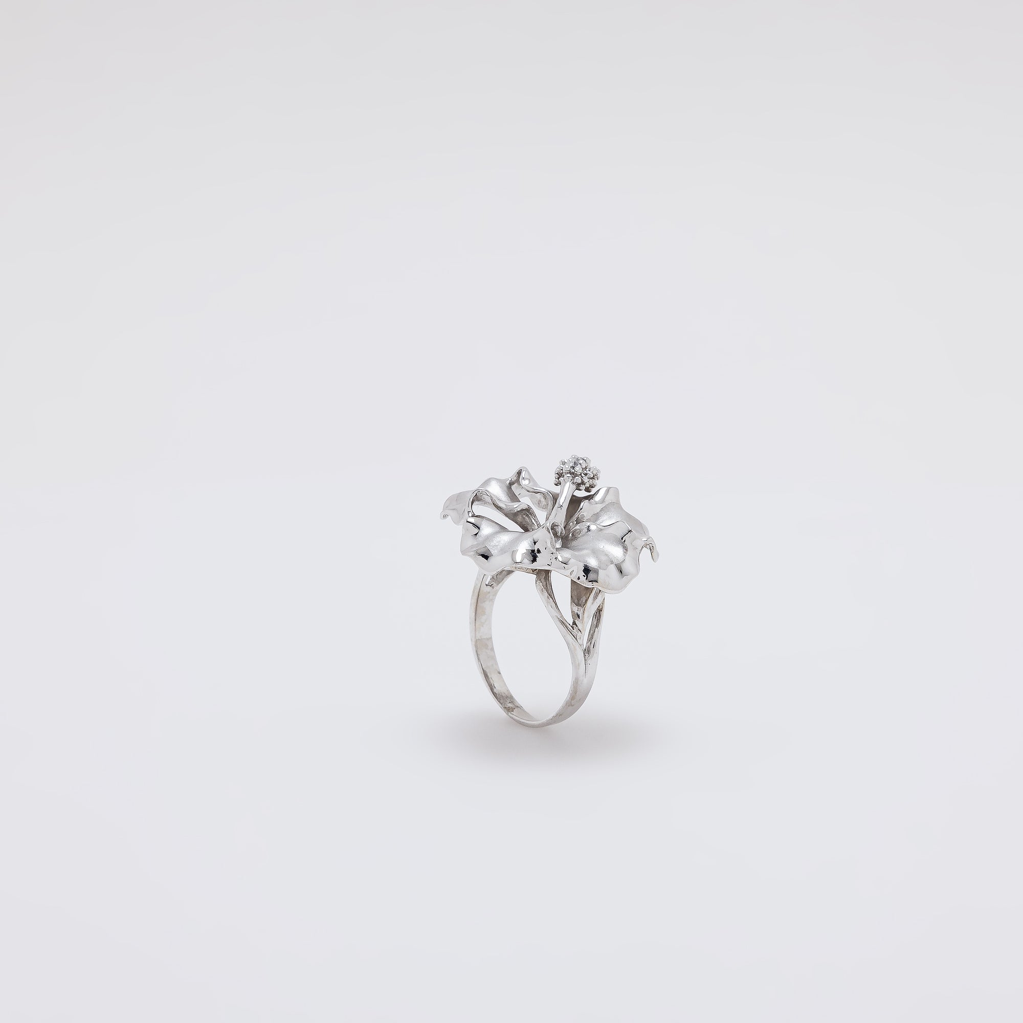 XL Hibiscus Ring [Size 6.5]