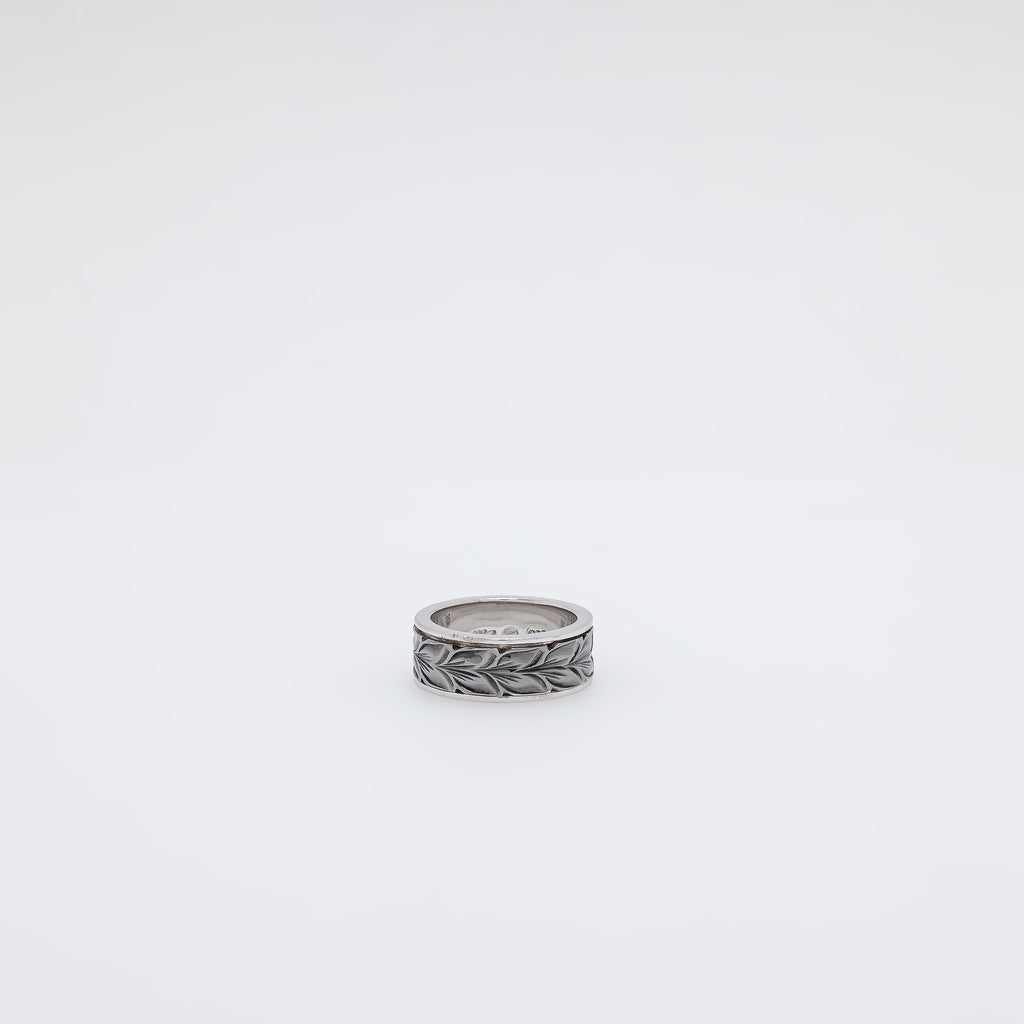 360 Maile Leaf Spinner Ring [Sizes 6.25 + 6.75]
