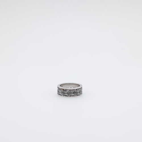 360 Maile Leaf Spinner Ring [Sizes 6.25 + 6.75]