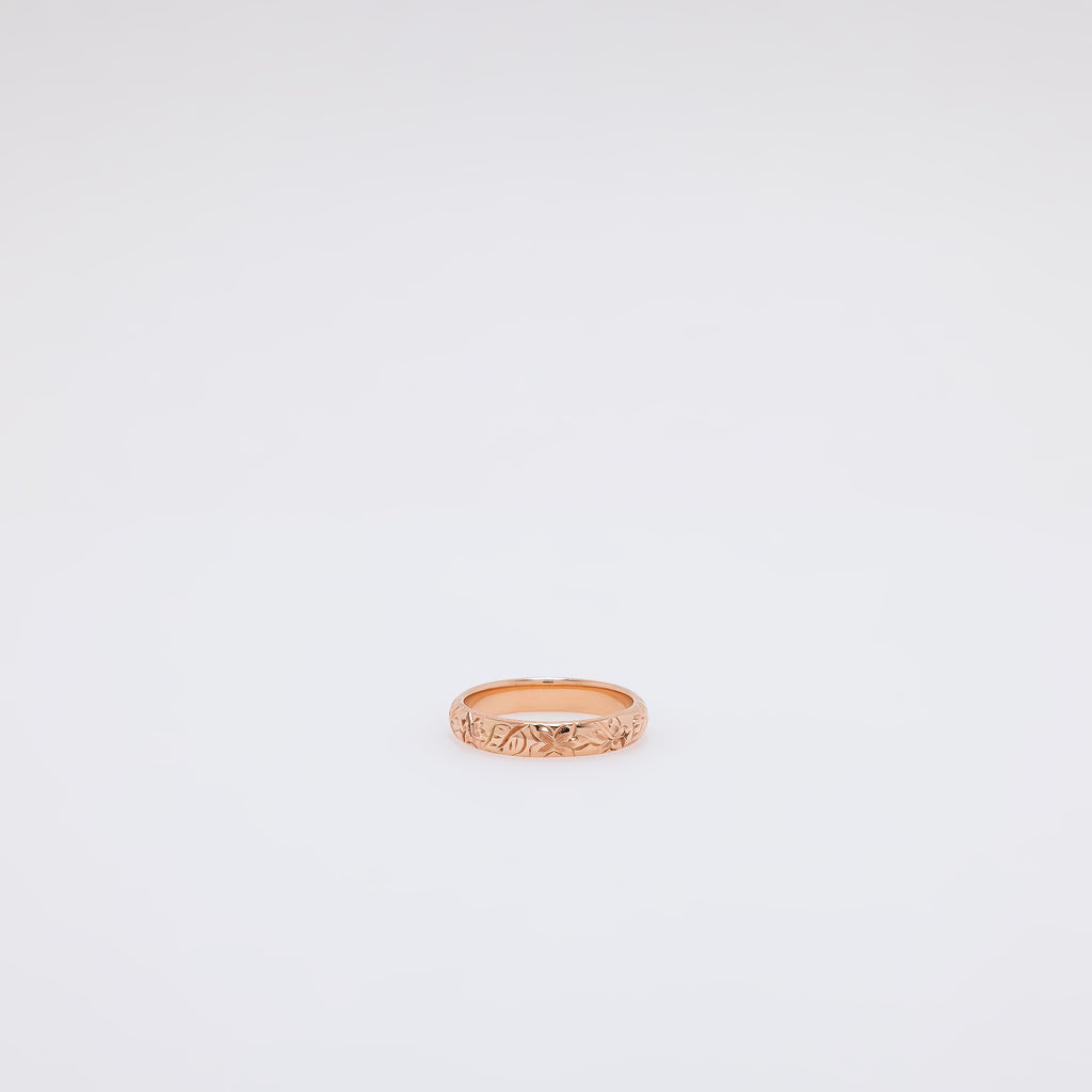 Pua of Hawaii Ring in Rose Gold [Size 8]