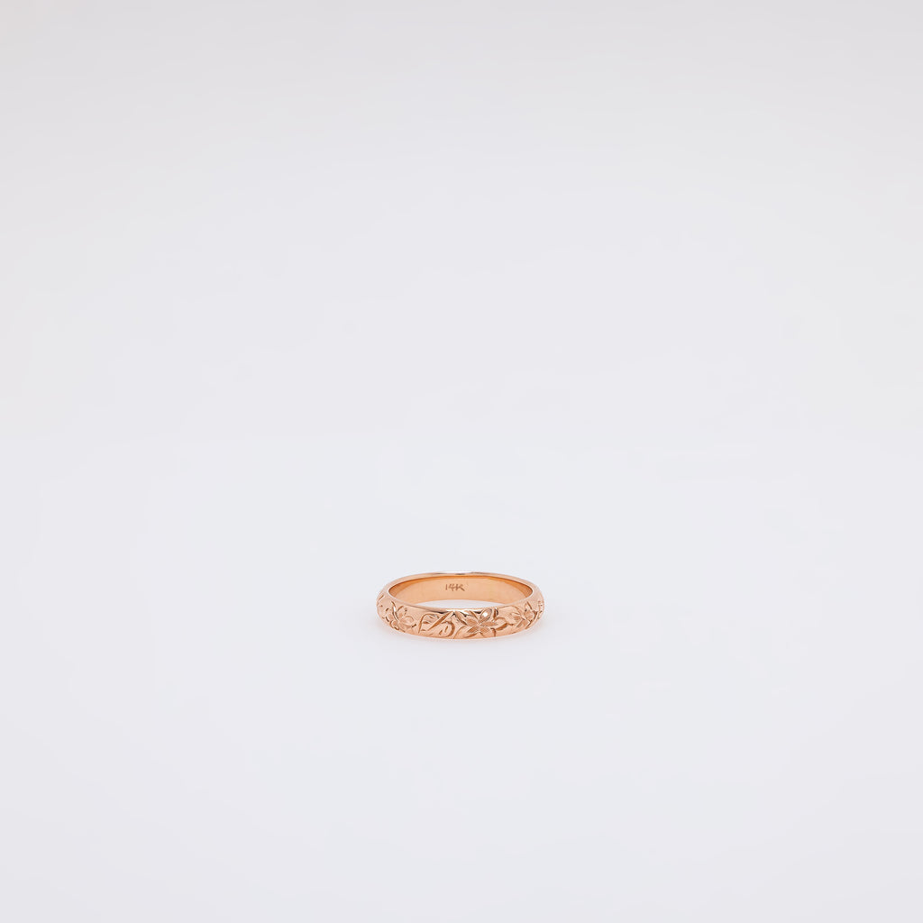 Pua of Hawaii Ring in Rose Gold [Size 8]