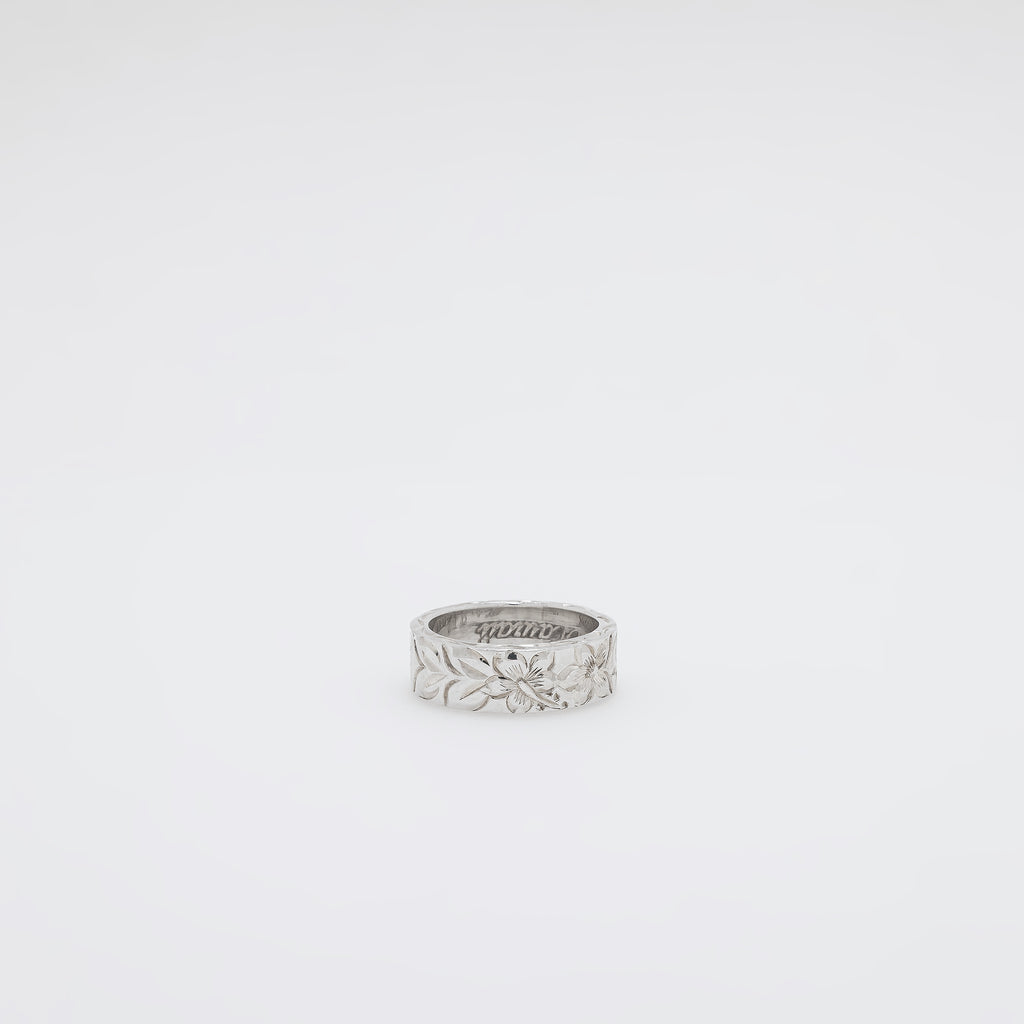 Plumeria + Anthurium + Hibiscus Ring [Size 9.5]
