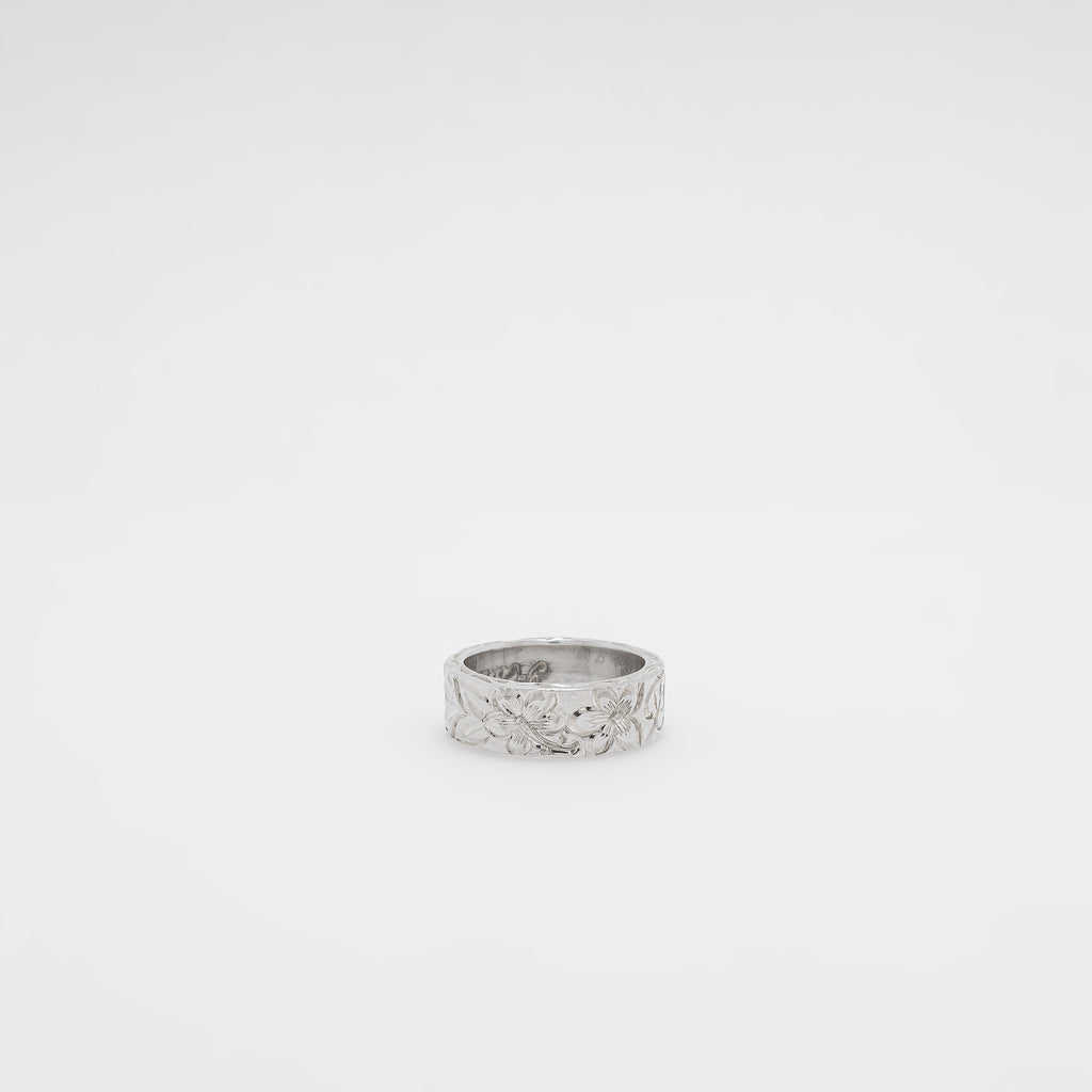 Plumeria + Anthurium + Hibiscus Ring [Size 9.5]