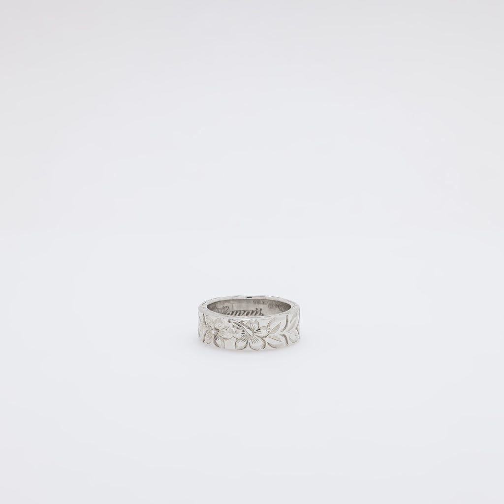Plumeria + Anthurium + Hibiscus Ring [Size 9.5]