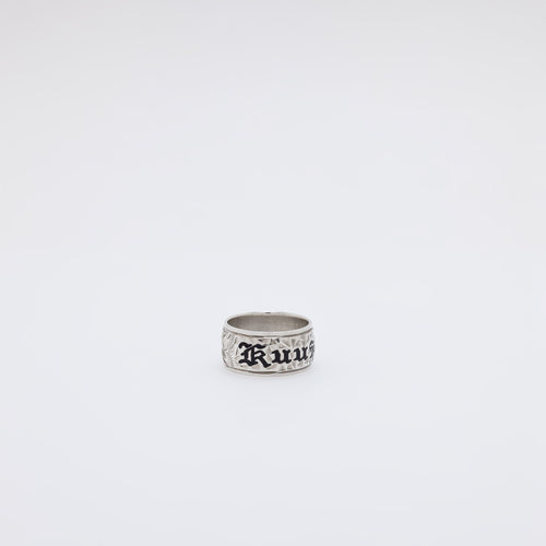Black KU'UIPO Ring [Size 7]