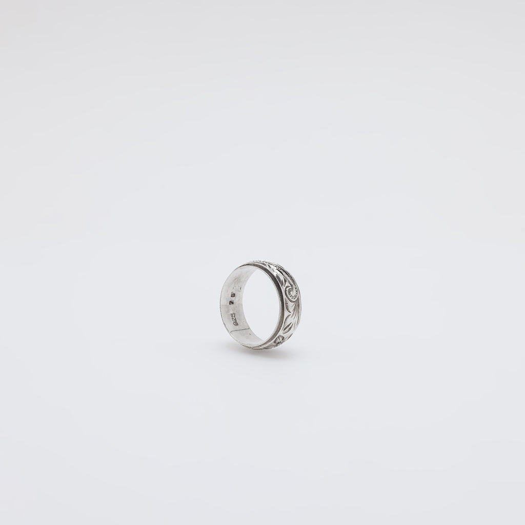 Borderline Scroll Ring [Size 7]