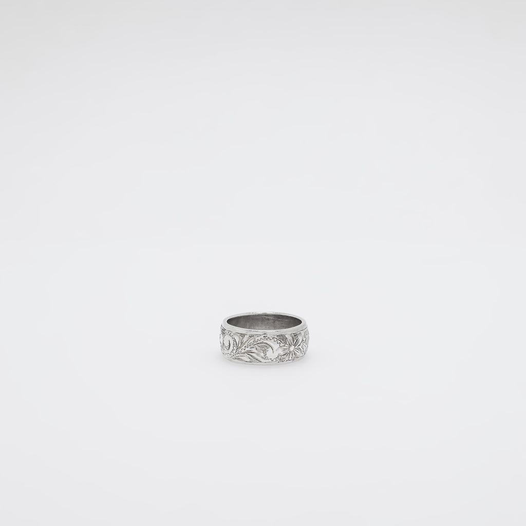 Pink Enamel KU'UPO Ring [Size 6]
