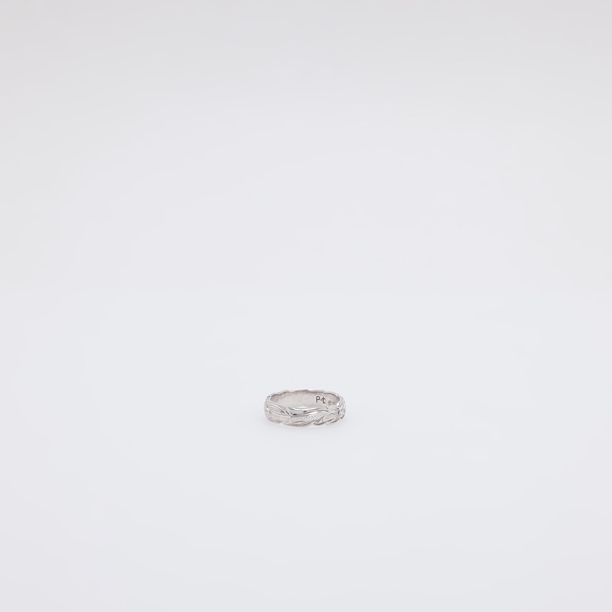 Double Plumeria + Scroll Ring [Size 2 + 5.75]