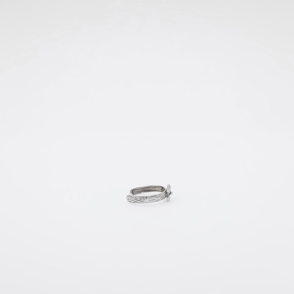 Four-Petal Plumeria Toe Ring