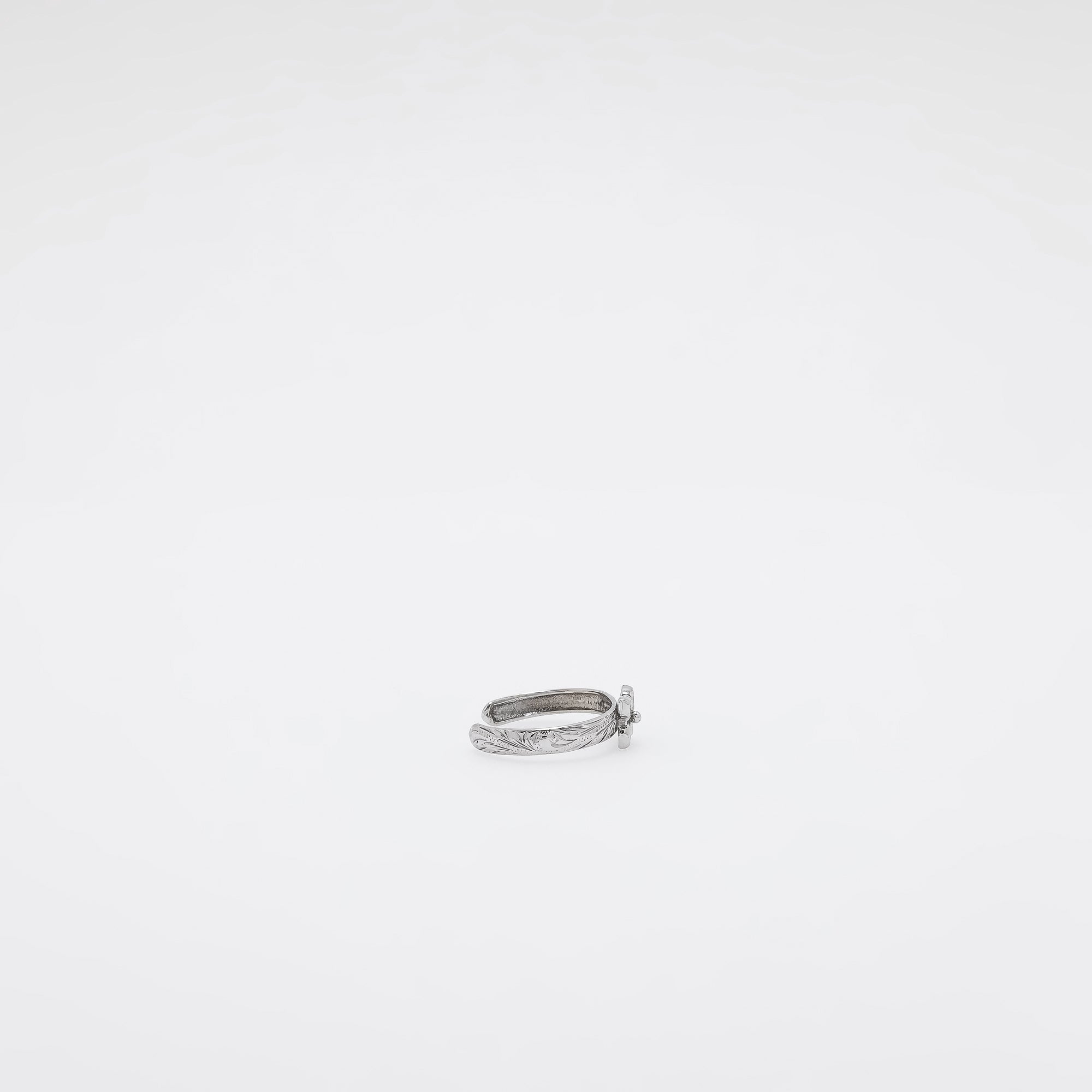 Four-Petal Plumeria Toe Ring