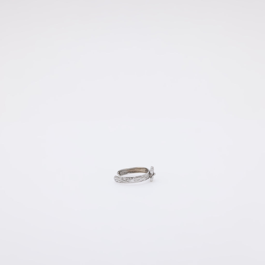 Four-Petal Plumeria Toe Ring