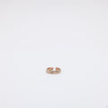 Single Plumeria Hawaiian Heirloom Toe Ring - Band Style