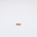 Single Plumeria Hawaiian Heirloom Toe Ring - Outline Cutout Style