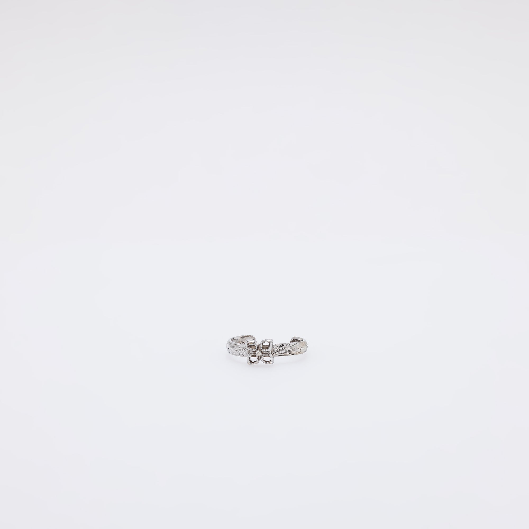 Four-Petal Plumeria Toe Ring