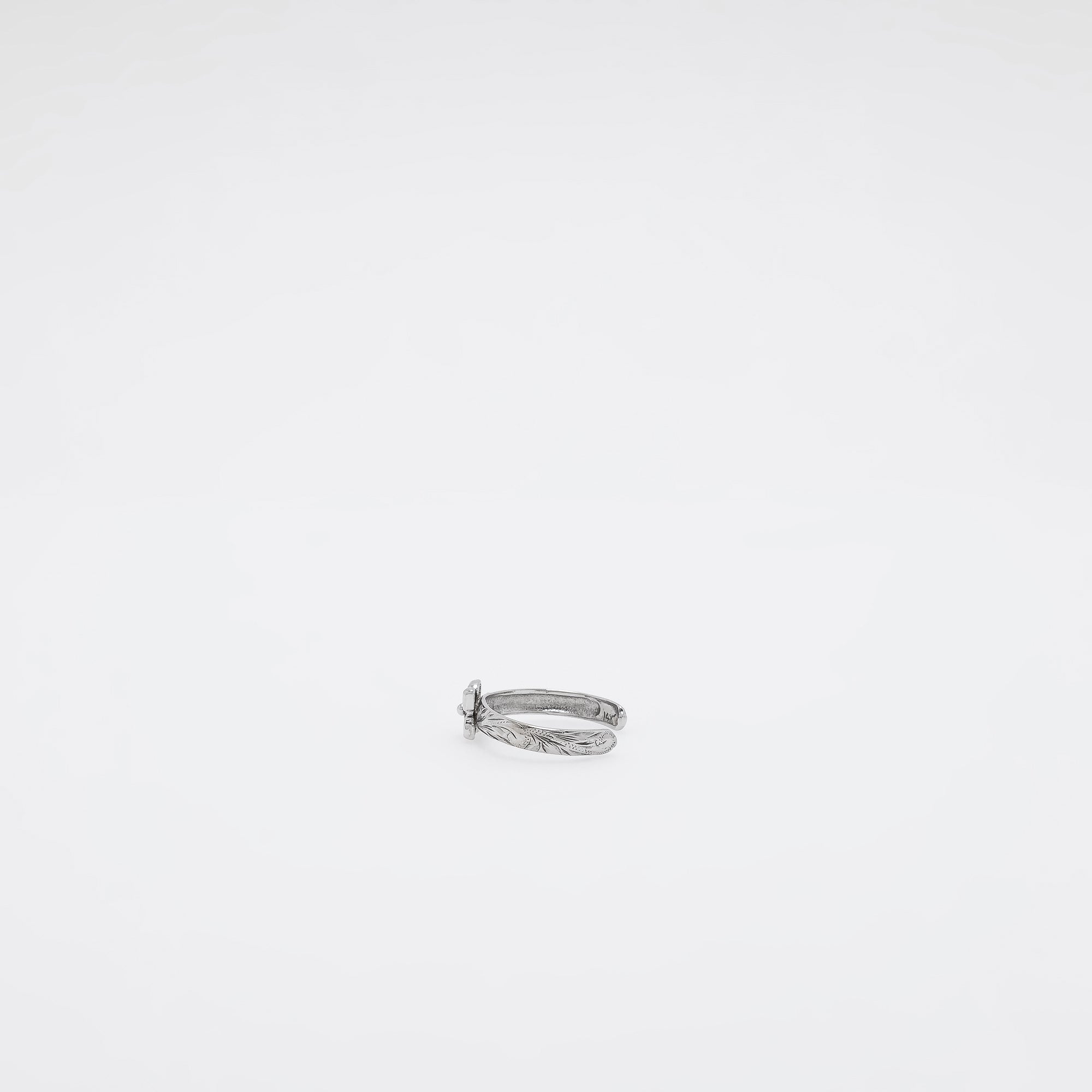 Four-Petal Plumeria Toe Ring