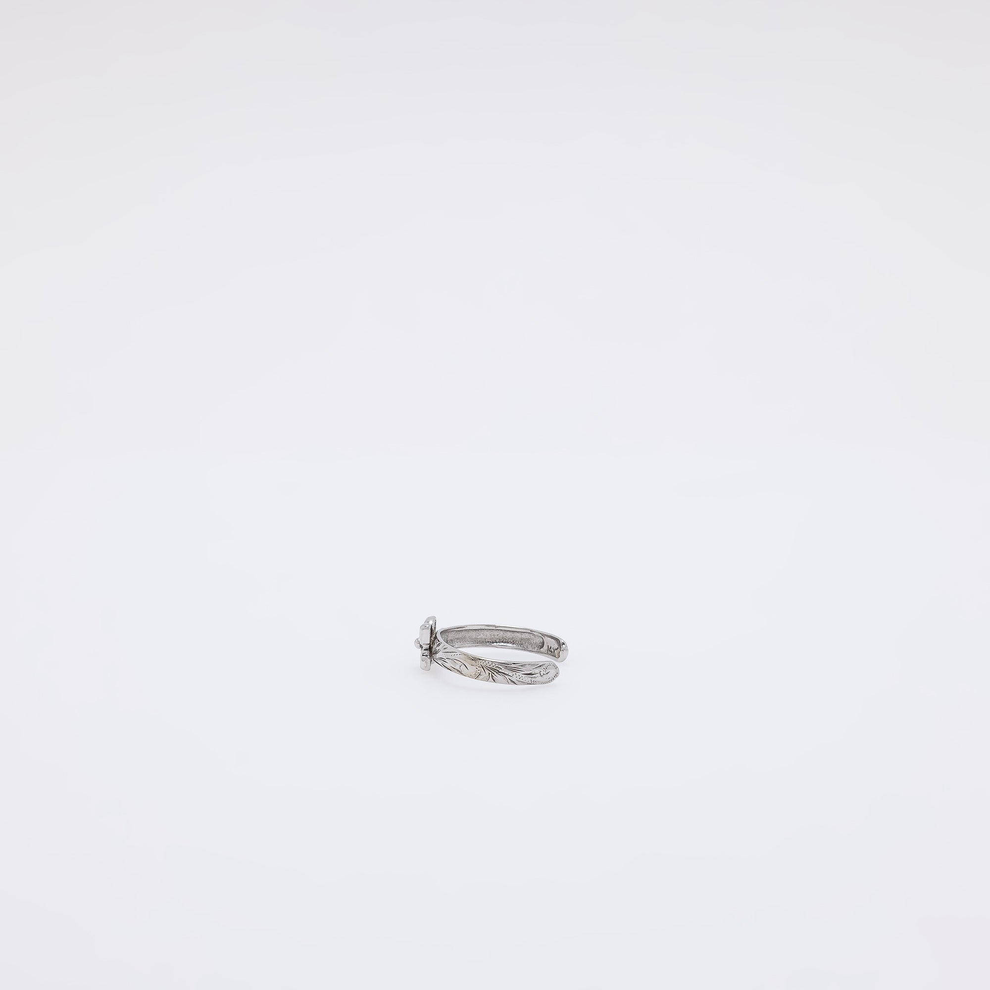 Four-Petal Plumeria Toe Ring