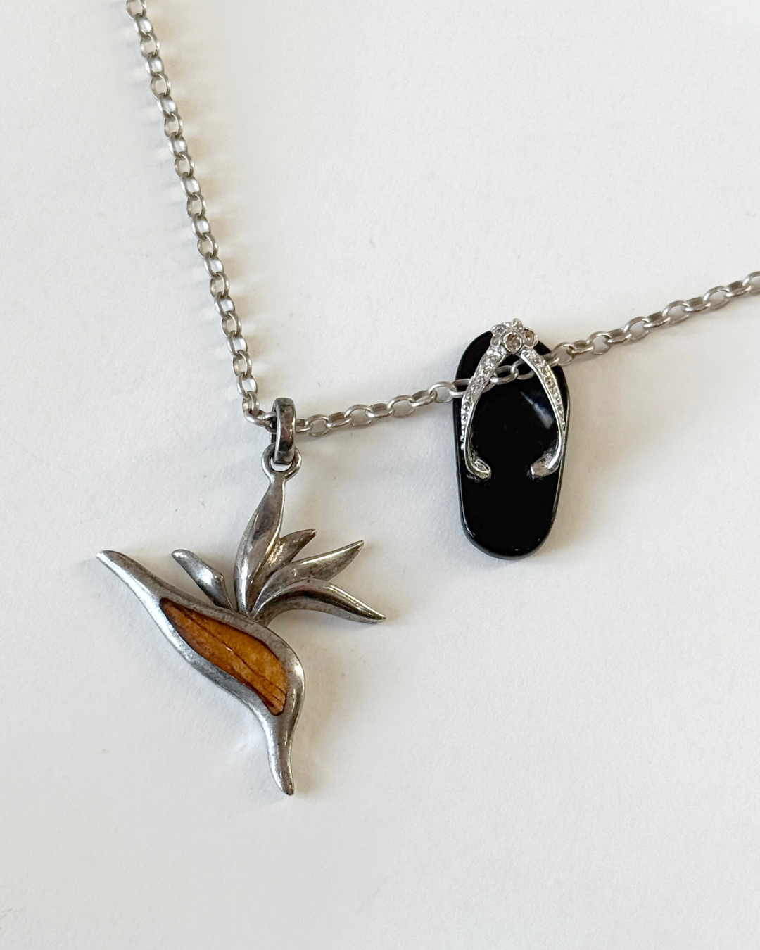 Bird of Paradise Ver.1 Koa Wood Pendant