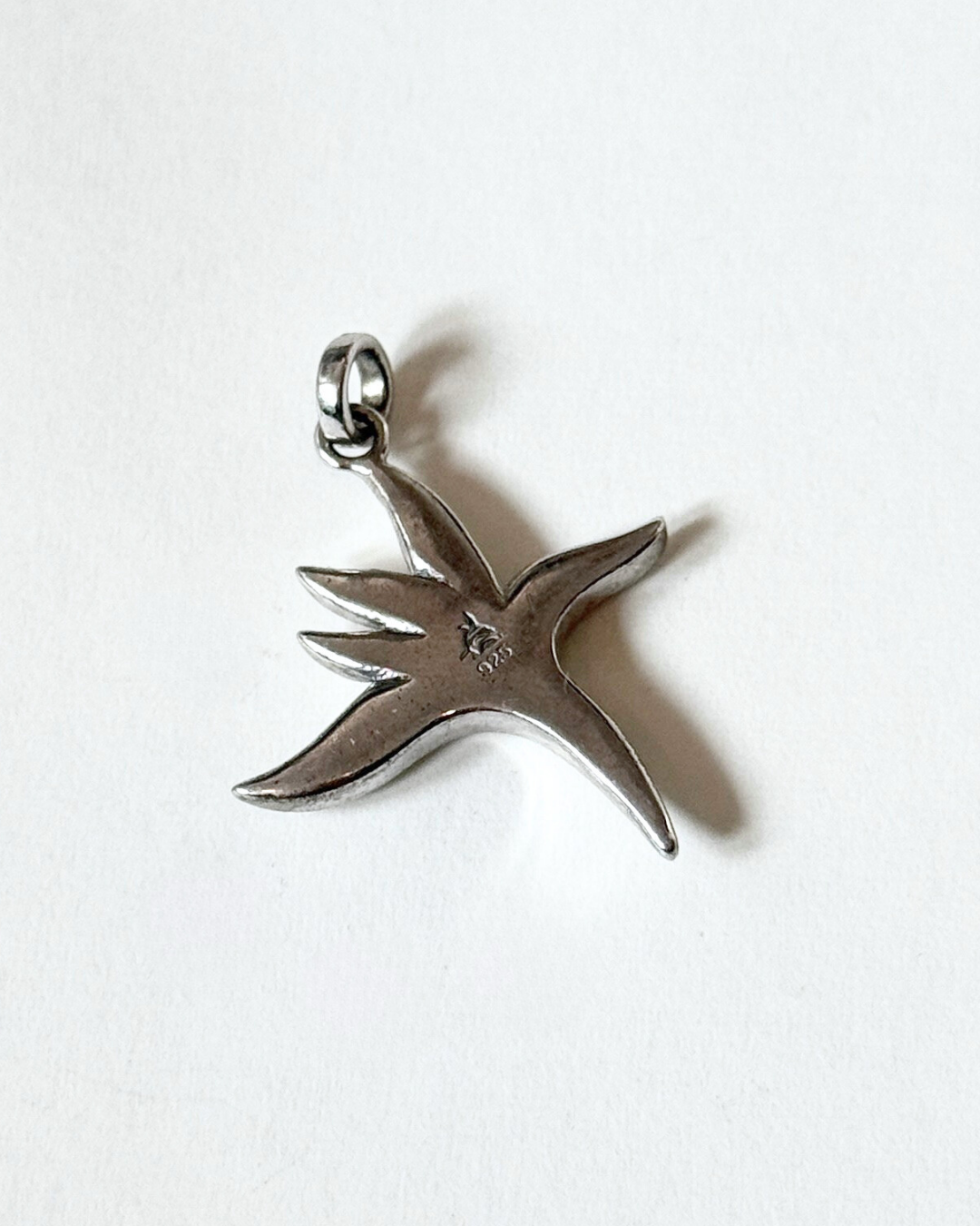 Bird of Paradise Ver.2 Koa Wood Pendant
