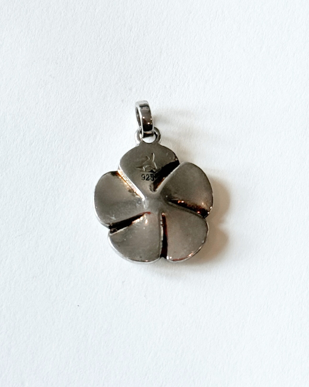 Bubble Plumeria Koa Wood Pendant