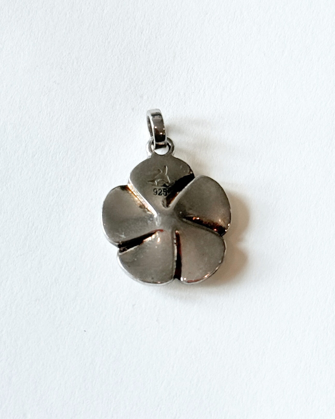 Bubble Plumeria Koa Wood Pendant
