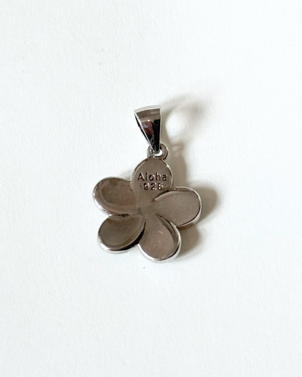 Plumeria Princess Koa Wood Pendant
