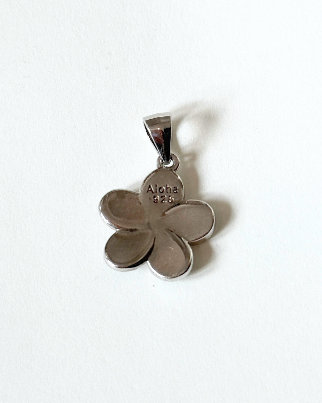 Plumeria Princess Koa Wood Pendant