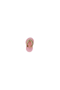 Mini Baby Pink Jade Slippah Pendant with Petite Melee Diamonds