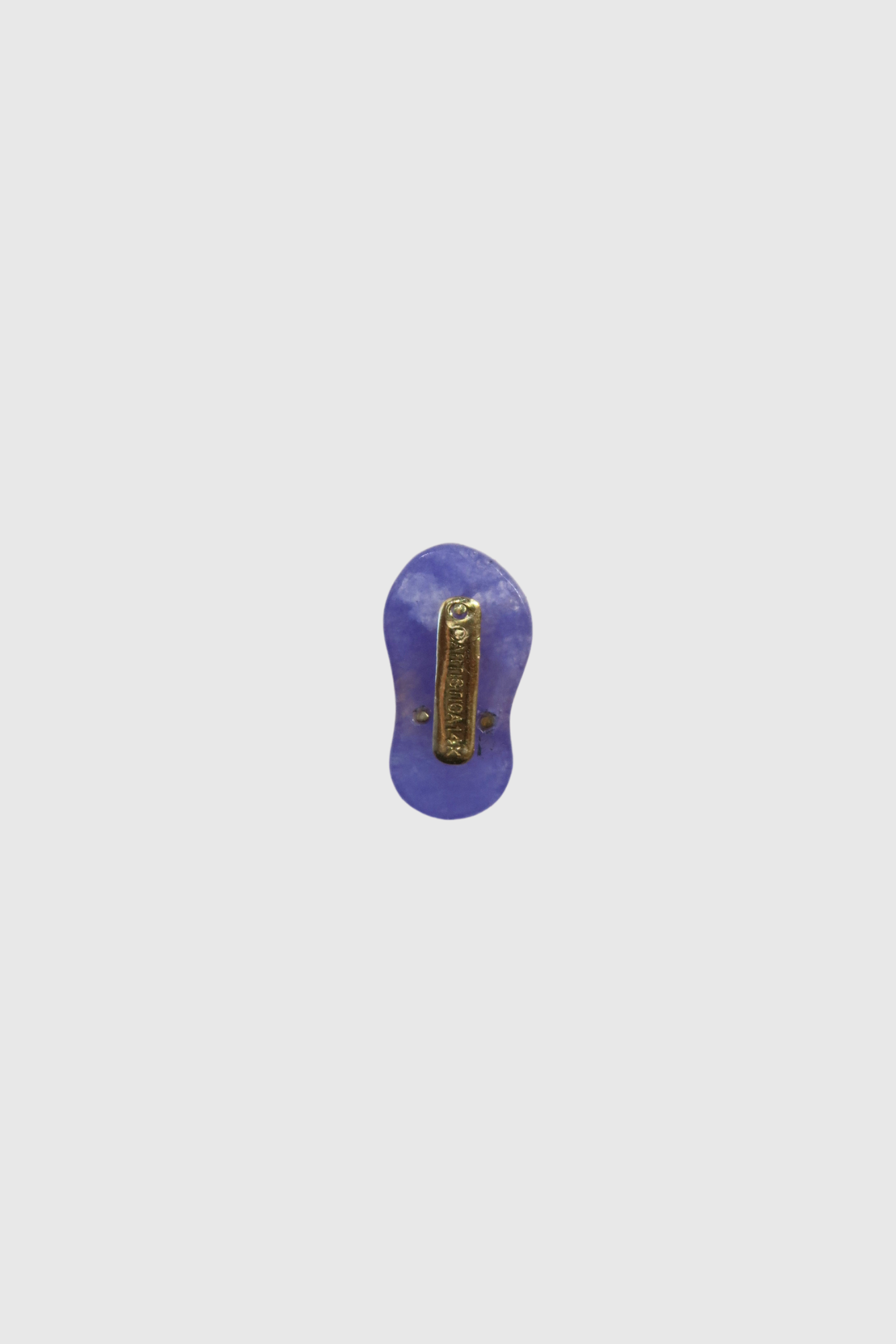 Mini Lavender Jade Slippah Pendant