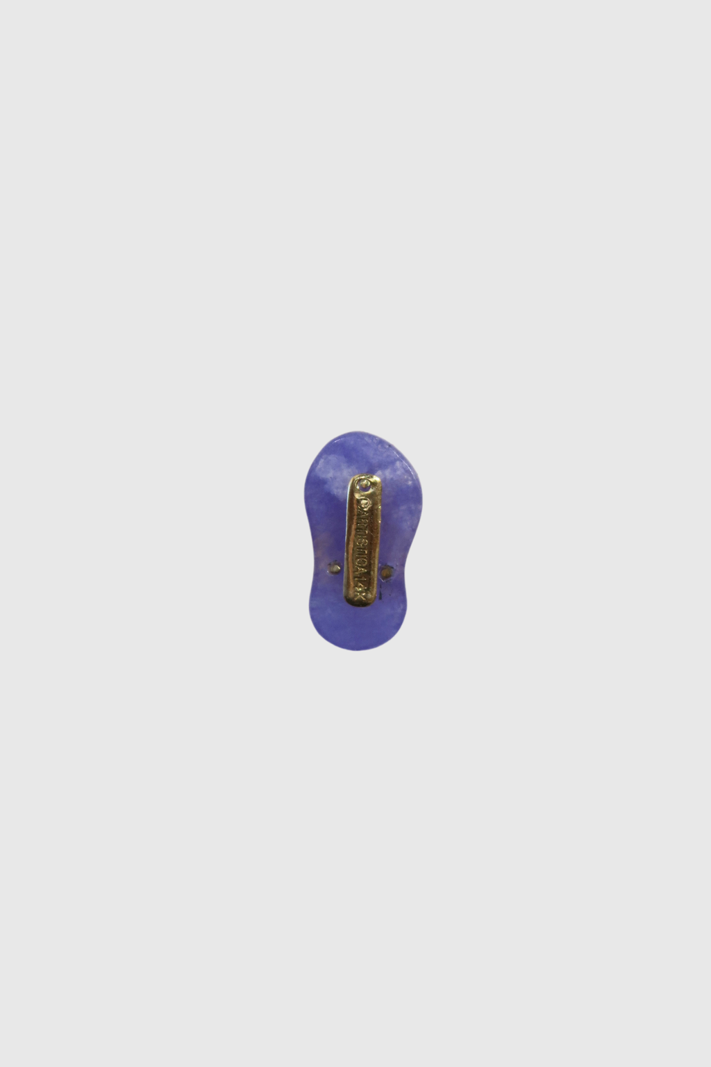 Mini Lavender Jade Slippah Pendant