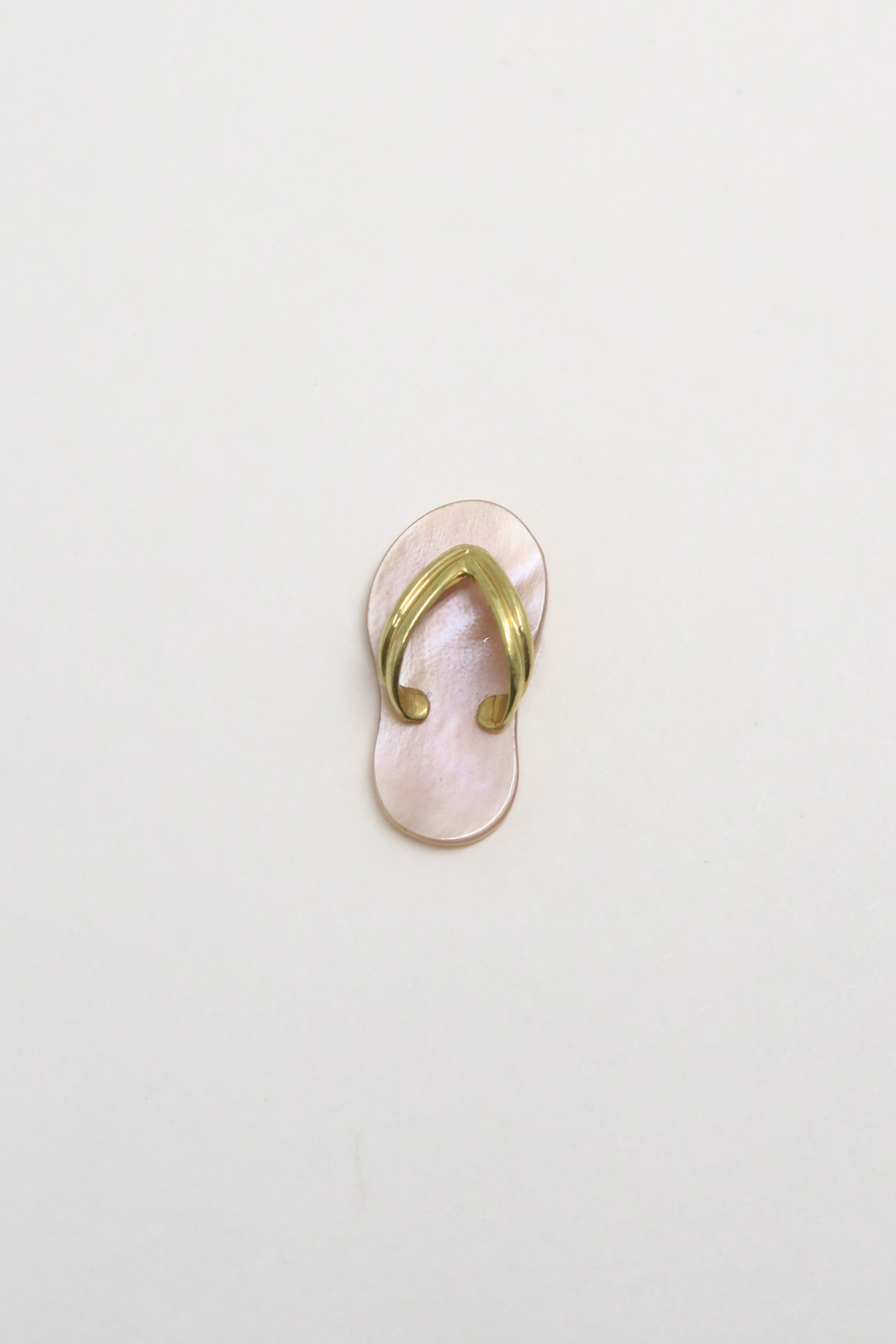 Pink Mother-of-Pearl Slippah Pendant