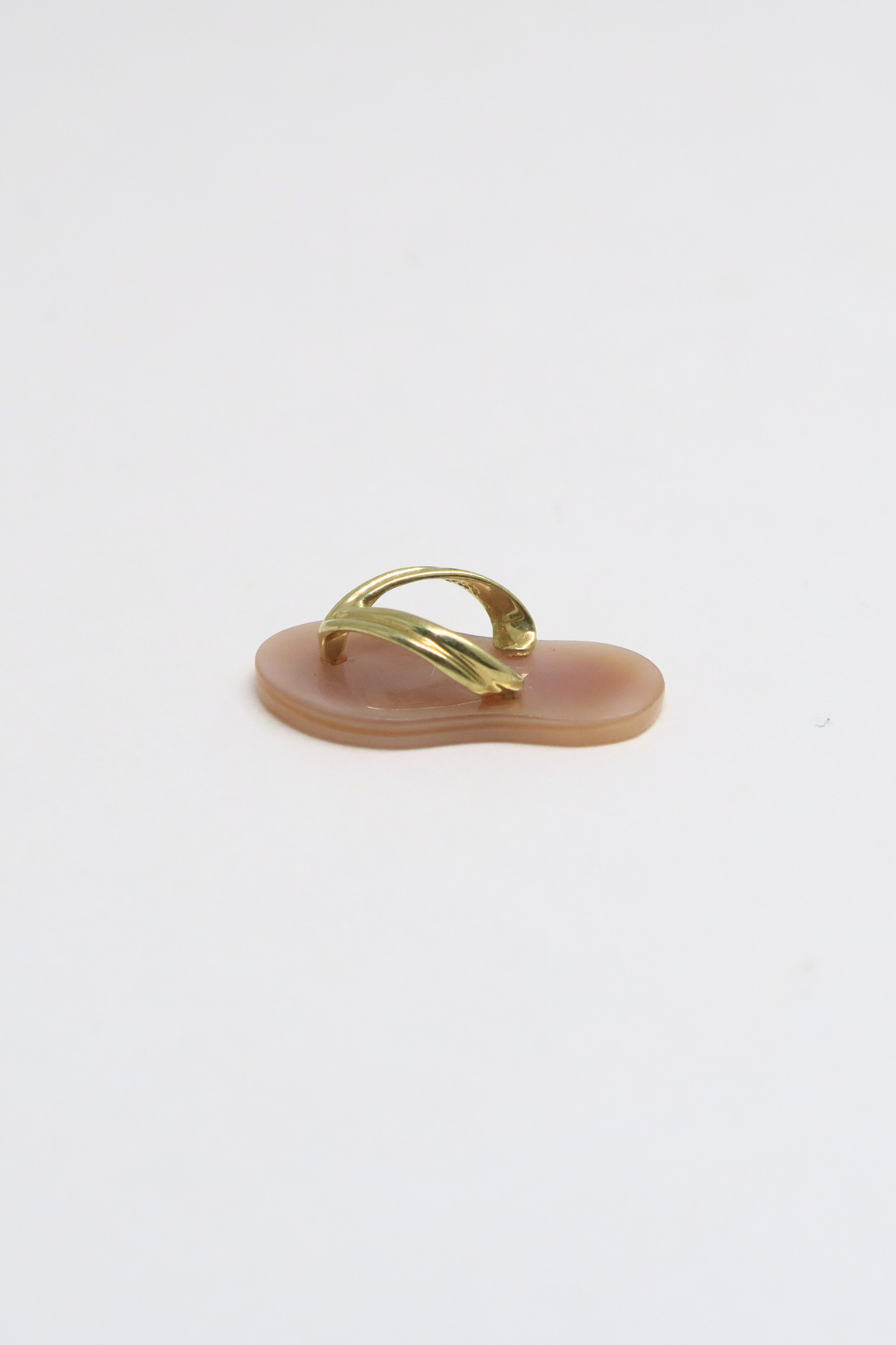 Pink Mother-of-Pearl Slippah Pendant