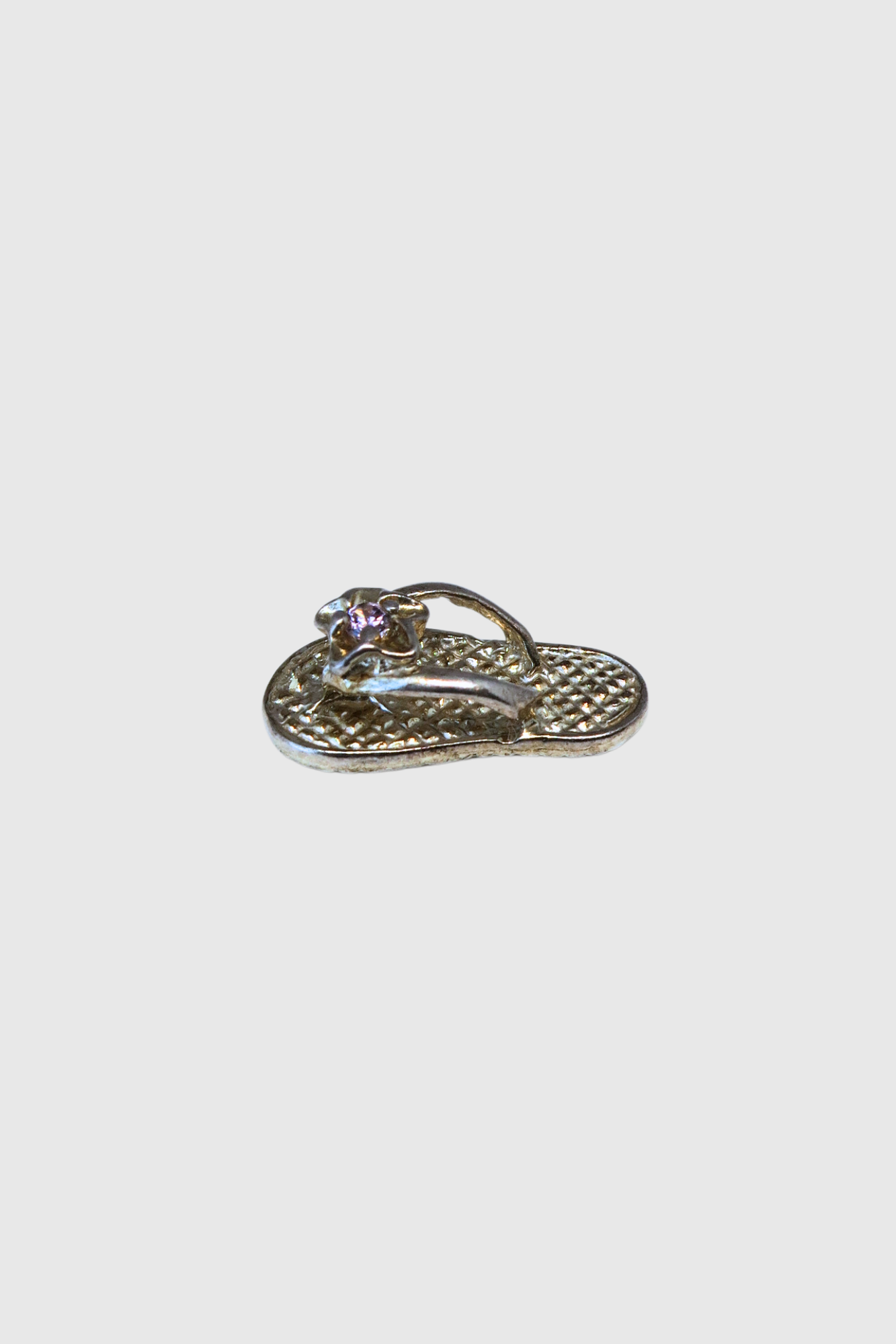 Pink Plumeria Slippah Pendant