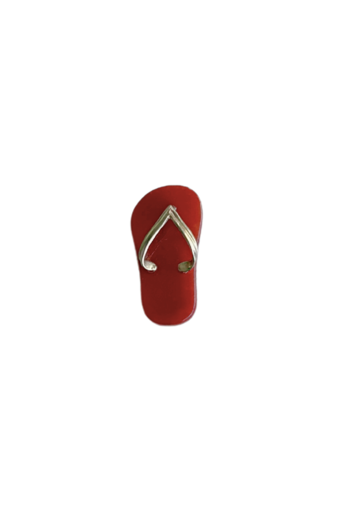Red Jade Slippah Pendant