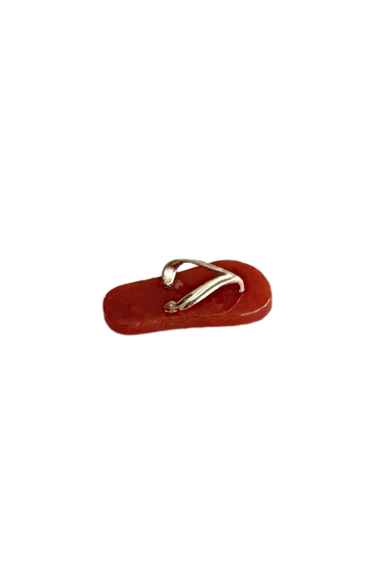 Red Jade Slippah Pendant