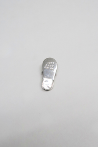 Multicolor Stone Slippah in White Gold