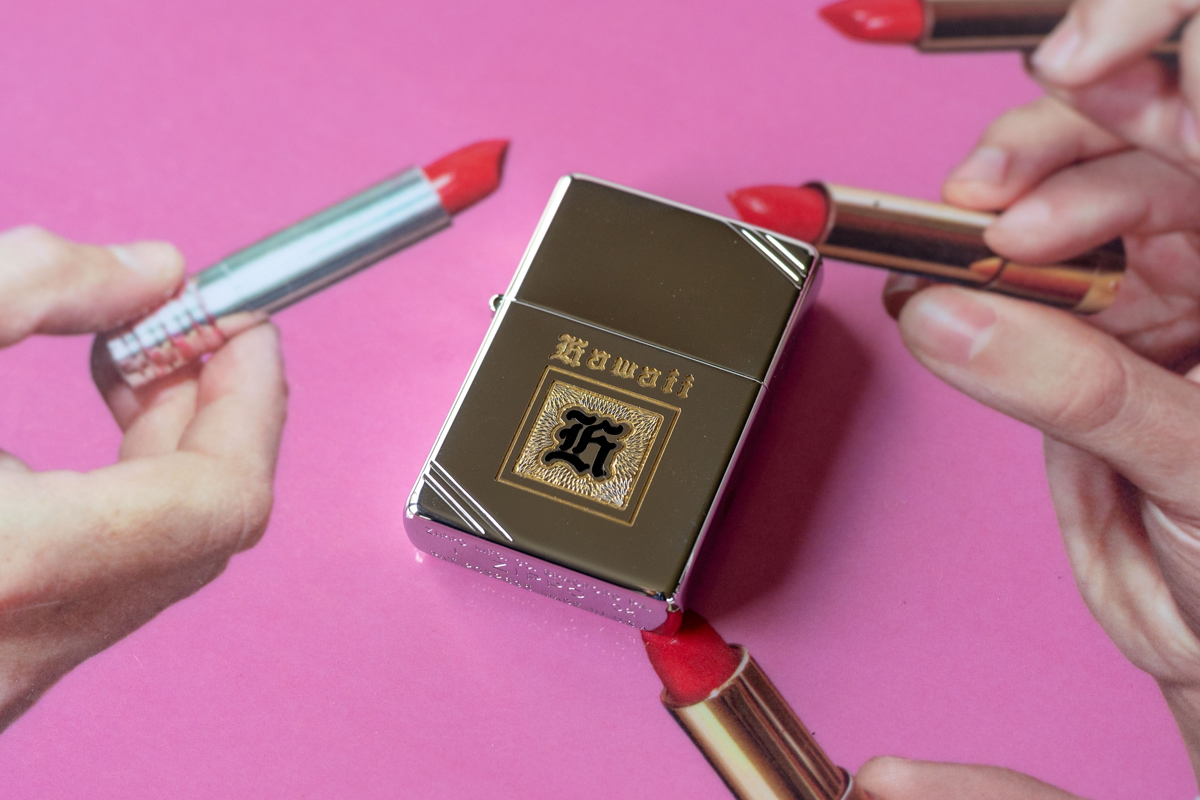 Zippo Lighter with Initial