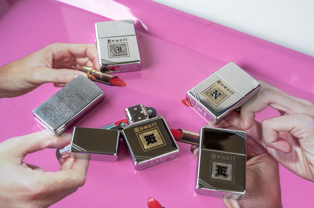 Zippo Lighter with Initial