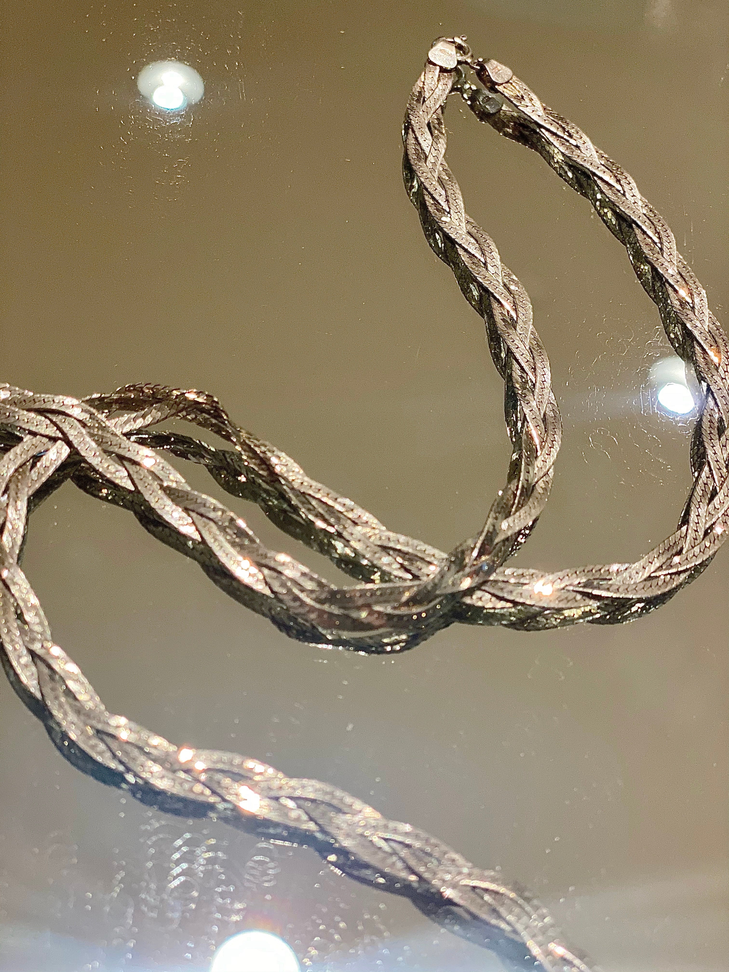 Sterling Silver Braided Chain